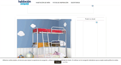 Desktop Screenshot of habitacioninfantil.es
